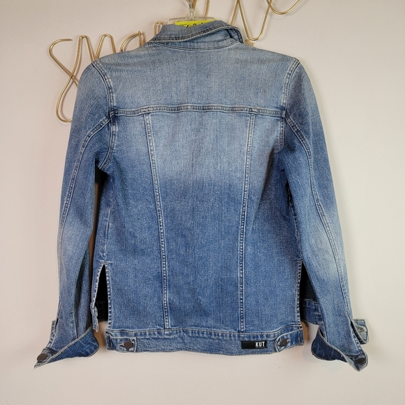 Kut From the Kloth Terry Medium Wash Denim jacket - Picture 2 of 7
